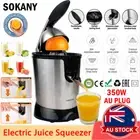 Electric Juicer Press Citrus Lemon Lime Squeezer Extractor Machine Fruit Handle