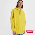 LEVIS XL版重磅刷毛口袋帽T / 精工漂染工藝 / 420GSM厚棉 黃橄欖 男款 A3306-0001 熱賣單品