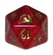 Magic The Gathering FROM THE VAULT FTV REALMS RED D20 SPINDOWN DICE DIE MTG
