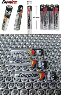 在飛比找Yahoo!奇摩拍賣優惠-5個【Energizer 勁量】持久型6號 AAAA/LR6