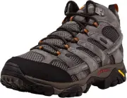 Merrell mens Moab 2 Mid Waterproof Wide