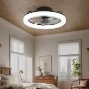 Ceiling Fans with Lights, Low Profile Ceiling Fan with Light and Remote.