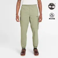在飛比找momo購物網優惠-【Timberland】男款灰綠色抗UV快乾可收納長褲(A5