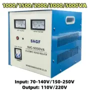 AC Regulator 1/1.5/2/3/5KVA Automatic Voltage Stabilizer 110V/220V Output Home