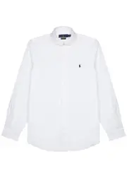 Polo Ralph Lauren Custom Cotton-poplin Shirt - White - L L