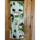 Peanuts Joe Cool Snoopy Green Soft Touch Throw 50x70 Inches NWT