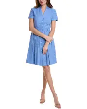 Brooks Brothers Eyelet Shirtdress