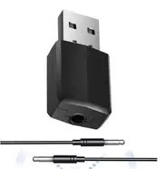 TEGAL 2 in 1 USB Powered Bluetooth 5.0 Transmitter