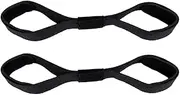 Parliky 2pcs Weightlifting Wrist Straps Comfortable Durable Deadlift Support Bands Breathable Hand Grips for Weightlifting for Gym Training Strength Exercises