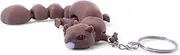 [GENERIC] Articulated Animal Keychain – 3D Printed Fidget Desk Pets for Adults – Flexible Poseable Figures – Aussie Made