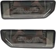 Car Rear Light Assemblies LED reflector Tail Lamp for Suzuki JIMNY 2019-2023 Taillight Rear Lamp Parking Brake Trailer Lights(Smoke Left and Right)