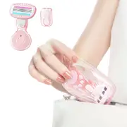 Mini Travel Razor 5-Blade Shaving Razor With Storage Case For Women