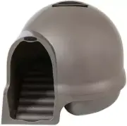 Petmate Booda Dome Clean Step Cat Litter Box 3 Colors, Brushed Nickel Style N...