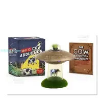 在飛比找Yahoo!奇摩拍賣優惠-【預 售】迷你文創套裝 UFO綁架了牛：照亮你的牛（用光和聲