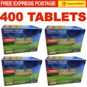 400 Tablets FEXIT - GENERIC FEXOFENADINE 180 Hayfever Allergy Bulk Buy