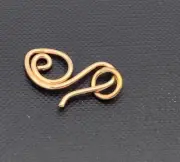 1 Set 14kt Gold Filled Hook and eye clasps-Jewelry Supplies