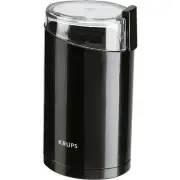 Krups Fast Touch Grinder F20342 Krups F20342 010942104384 Plastic Black