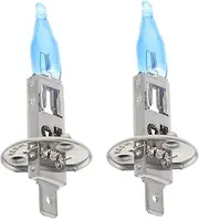 MOLUCKFU 2pcs Halogen Headlight Bulb Cars Headlight Bulbs Front Lights for Cars Headlamp Red Light High Beam Conversion Kit Headlamp Bombillas Para Carro White Glass