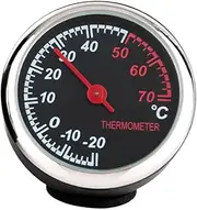 Car Dashboard Decorations Mechanical Thermometer Dust-Resistant Backlit Function for Indoor and Outdoor Use