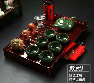 ☆ㄚ宅的店★超值整套組紫砂茶具組實木茶盤茶道茶藝茶杯茶壺紫砂壺水壺杯子茶水飲茶陶瓷杯