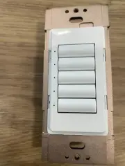 Lutron HomeWorks Interactive STWD-5BWH Wired seeTouch Keypad