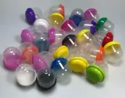 50 Empty 1" Acorn Vending Capsules Vending Containers One Inch ~Free Fast Ship!