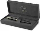 Parker Sonnet Fountain Pen - Black Lacquer, F (1931494)