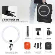 NEEWER SRP18C Ultra-Slim RGB Ring Light