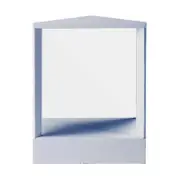 True Mirror Non-Reversing Desktop Makeup Mirror for Home - Left/Right Correct A