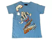 NWT AND1 Short Sleeve Cotton TEE Size 4 Boy BASKETBALL THEME