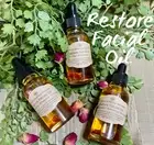 Organic Facial Oil Serum| Eye Serum| Under Make-up Face Primer| Dry Skin Relief