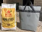 Charcoal Briquettes Carry Bag - for Hot Shots BBQ Fuel, Heat Beads, Weber +