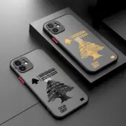 Lebanon Passport Phone Case For iPhone 16 15 14 13 12 11 Mini Pro Max X XR XSMax