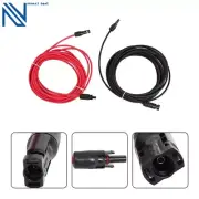 AU 4mm²/12AWG Black+Red Solar Panel Extension Cable Wire+M4 Connector