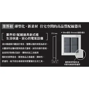 Panasonic國際牌 WTGF57626H 埋入式調光控制器 單切3路兩用 GLATIMA【九五居家】調光開關