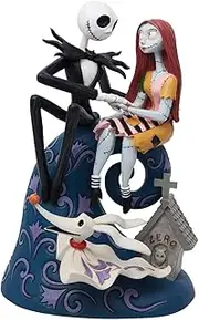 [Enesco] Nbx - Disney Traditions - Jack Sally & Zero at Gravestone Figure