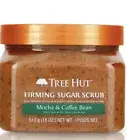 RARE HTF -NEW TREE HUT MOCHA & COFFEE BEAN FIRMING SUGAR SCRUB W/CAFFEINE 18 OZ