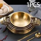 Korean Ramen Pot Stainless Steel Household Pan Dry Pots Instant Noodle Pot