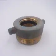 Brass Fire Hose Hydrant Adapter Coupling Reducer 3" Male to 2" Female
