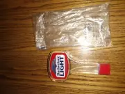 BUDWEISER LIGHT DRAUGHT BEER LUCITE TAP HANDLE VINTAGE RARE NOS BUD