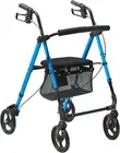 VEVOR Folding Rollator Walker for Seniors, Lightweight Aluminum Rolling Walker w