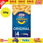 Kraft Mac Cheese Original 205g Macaroni Pasta Cheese Sauce Dinner Lunch
