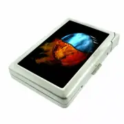 Fire Ice Em8 Cigarette Case with Built in Lighter Metal Wallet