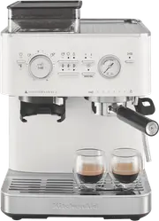 KitchenAid Semi Automatic Espresso Machine With Burr Grinder Porcelain