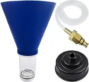 Oil Filter Wrench - 3 Pieces Oil Filtered Wrenches Funnel | Threaded Oil Funnels | Car Maintenance Kit | Practical Tool Plug Change Set for Family Friends Colleague Car SUVs Trucks