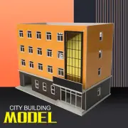 Diorama 1:150 Scale City Building Model House Store Office Architectural Model