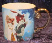 Disney Designer Fairytale Doll Collection Robin Hood & Maid Marion Coffee Mug