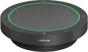 Jabra Speak2 40 Wired Speaker Phone - Duplex Audio - Noise Cancelling - UC Cert - IP64 Rated - USB C/A - Voice Normalization - Beamforming Microphones Filter Background Noise - 50mm Speaker