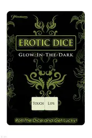 Pipedream Glow in the Dark Erotic Dice