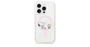 Tech21 FlexQuartz for iPhone 16 Pro (MagSafe compatible) - Snoopy Cherry Blossom